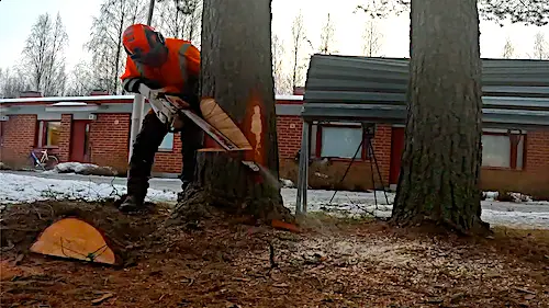 cutting with a sizwheel technique